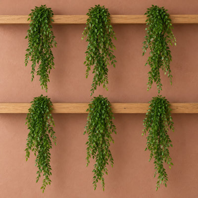 100 cm H Faux Foliage and Fern Plant