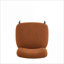 Chaise d'appoint moderne 25,5 po Boucle