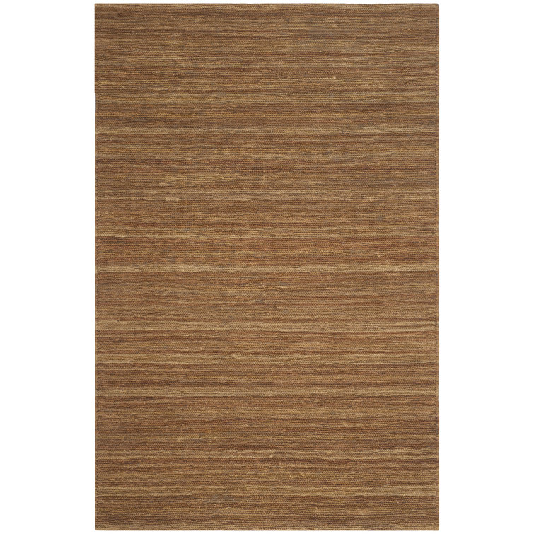 Elaine Organic Hand Knotted Jute Striped Rug