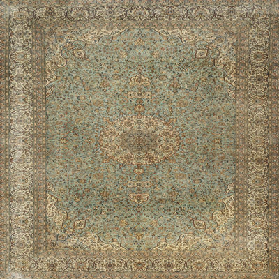 Tapis décoratif beige oriental Johana