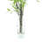 Janousek 31'' Faux Willow Branches With Leaves Branch in Glass Vase