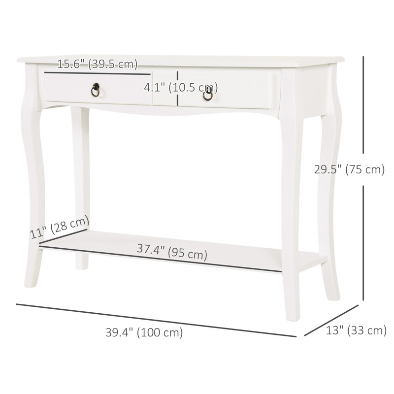 39.4'' Console Table