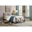 Mobilier de chambre à coucher traditionnel noir avec lit plateforme double 1pc-106972270