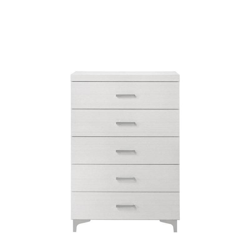 Commode 5 tiroirs avec pieds en métal