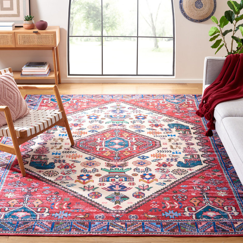 Tucson Performance Machine Washable Oriental Rug, Rectangle 8' x 10'