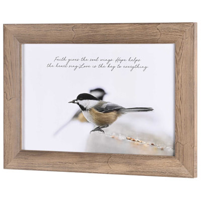 Single Picture Frame Print on Glass