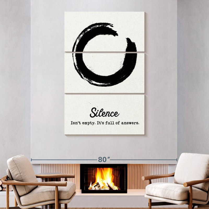 Adella Zen Silence, 74" H x 48" W