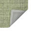 Tapis vert en laine touffeté à la main Oksen-682595119