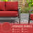 3-Piece Outdoor 5" Replacement Cushion Set Seat/Back Cushion-1072927081