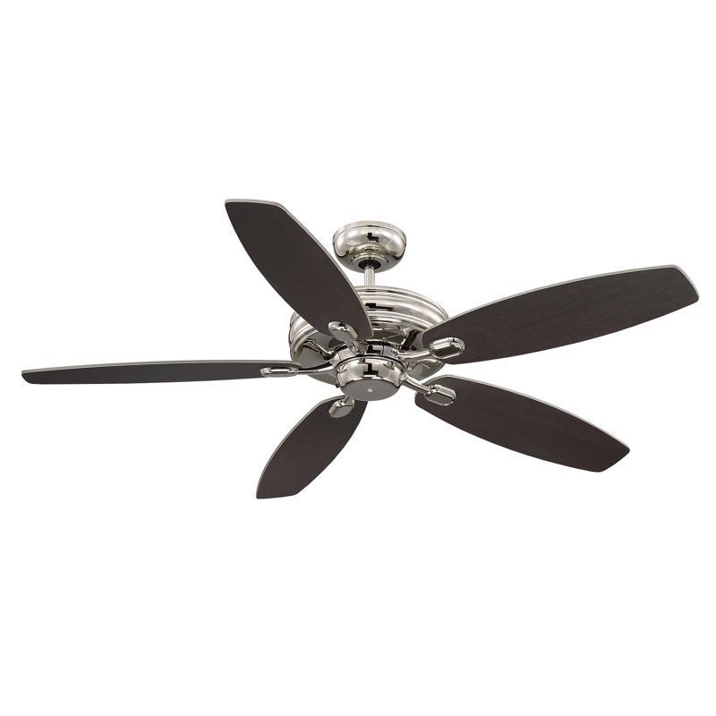 Luyster 52'' Ceiling Fan, Chestnut/Silver