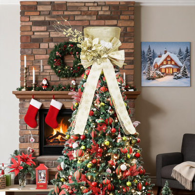 Chapeau de sapin de Noël de 25 cm
