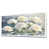 Cadre flottant blanc
