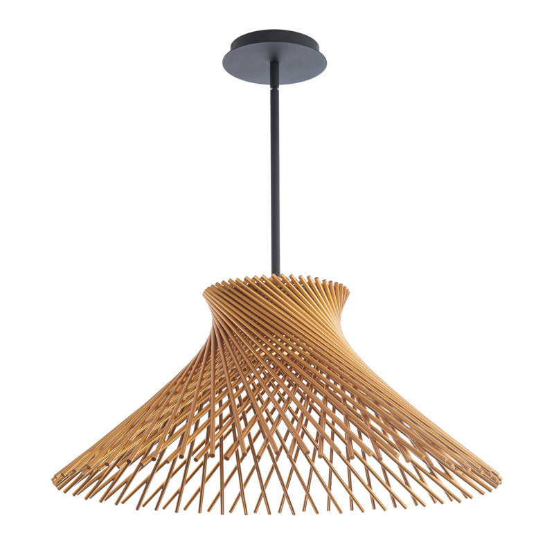 Zenya 1 - Light LED Pendant, Gold
