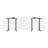 Celine 47" Console Table In White