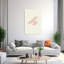 Pink Dove Flight Serene Tranquil Contemporary Bird Wall Art Print 1 Piece Wrapped Canvas Wall Art-56243994