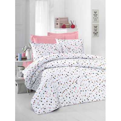 Cotton Dots Duvet Cover Set