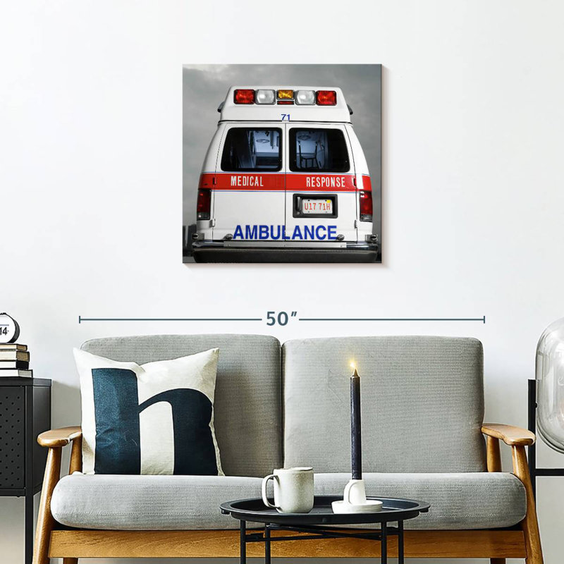 Mehar Medical Response Ambulance, 24" H x 24" W