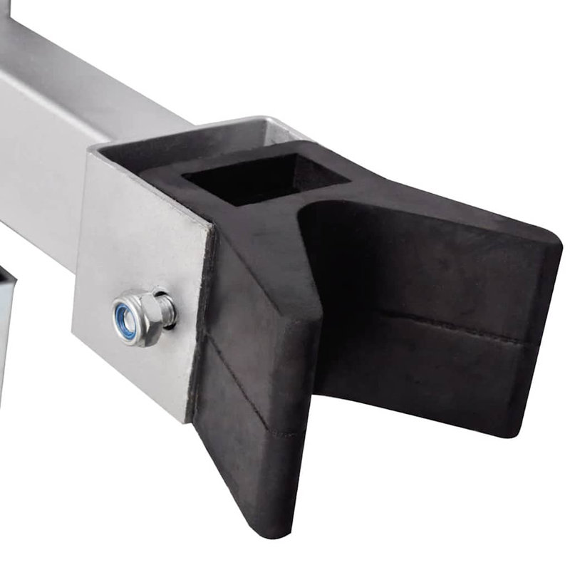 WALPLUS Boat Trailer Winch Stand with Bow Support Adjustable Galvanized Steel Winch Post for Boat Trailer