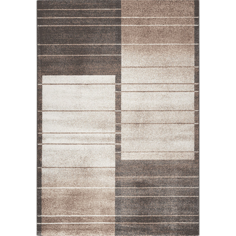 Abstract Area Rug, Rectangle 200 x 290 cm