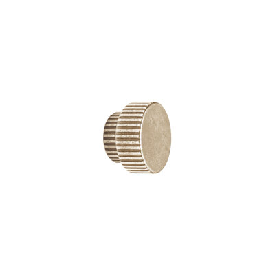 Flute Bronze Mushroom Knob