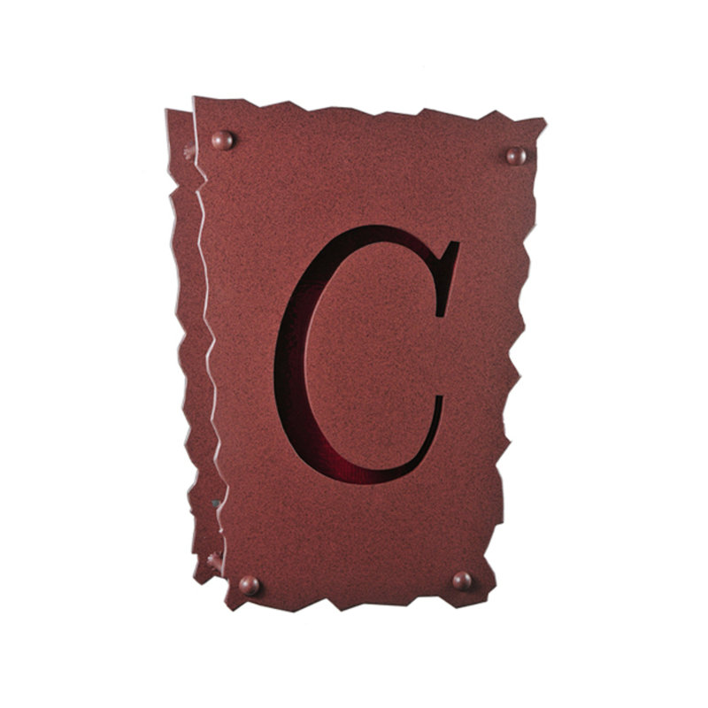 Avida Steel Flush Mounted Sconce