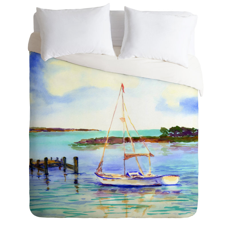 Summer Sail Coastal Duvet Cover