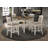 Heritage Design - Denardo 5-Piece Drop Leaf Counter Dining Set Rustic Cream
