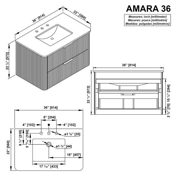 Dimensions du produit