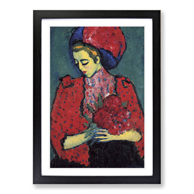 Portrait of a Woman Vol.2 by Alexej Von Jawlensky - Picture Frame Painting
