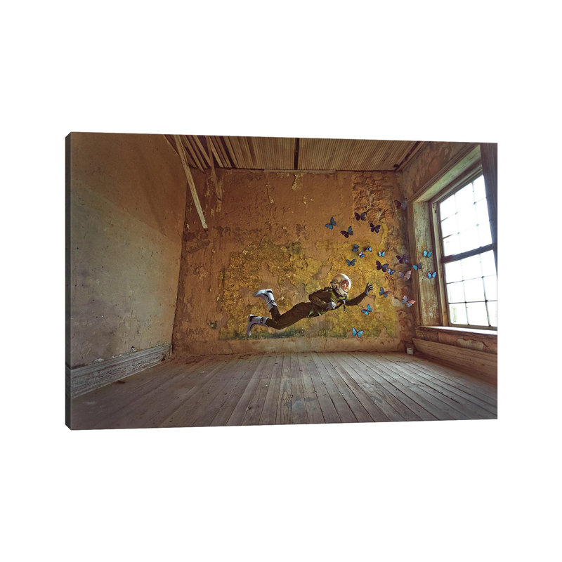 The Lonely Astronaut XVI by Karen Jerzyk - Wrapped Canvas Print, 101.6 cm H x 66.04 cm W