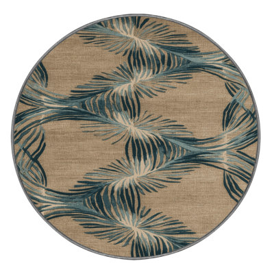 Machine Washable Nature Gray Area Rug