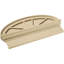 Fronton en uréthane Elliptical Signature, brun clair apprêté-102752105-113054387-113222579