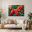 «Hawaiian Heliconia», art mural en métal vert-102085566