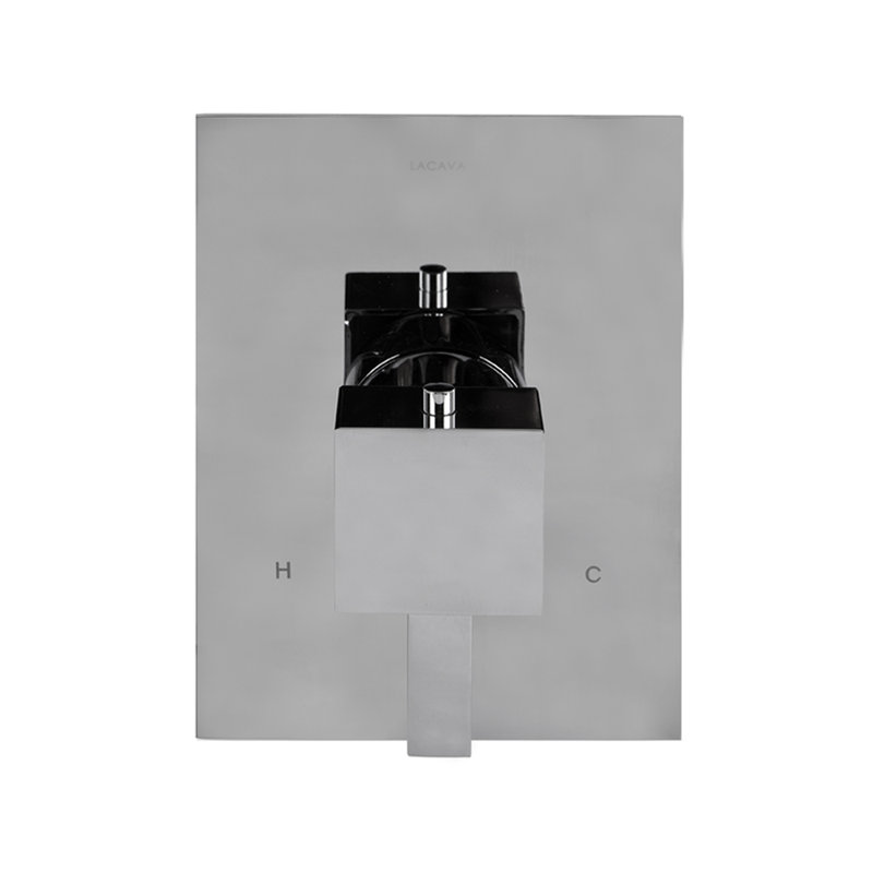 Kubista Built-in Faucet Trim, Polished Chrome