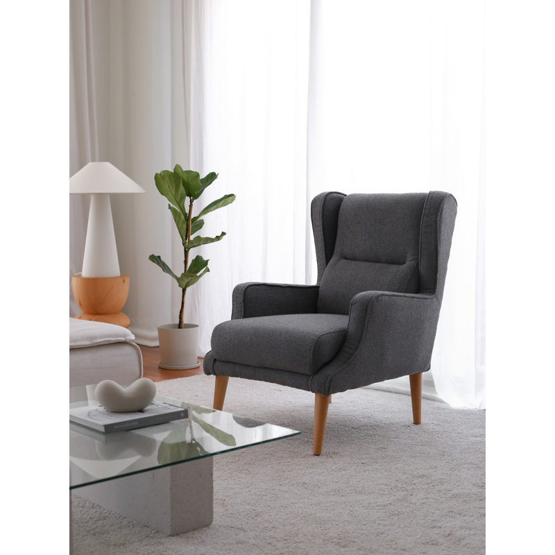 Bina Upholstered Wingback Chair