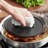 Lodge Cast Iron Bacon Press Black
