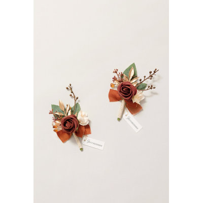 Boutonnières Ling's Moment en ambre