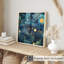 «Landscape and Nature Abstract Starry Night I», reproduction d'art moderne sans cadre-2090469642