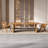 Matevia Pine Solid Wood Dining Table-937968290