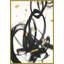 Gilded Strokes 5 Framed Print-1361648121