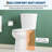 White Elongated Two-Piece Toilet, Comfort ADA Height 17", Powerful 1.28 GPF Flush-126815978-126815979