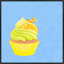 Orange Sunrise Cupcake Print by Katy Montica-1043982024-1043982068