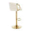 Tabouret tournant à hauteur réglable avec structure en métal (ensemble de 4)-121481307-127420002