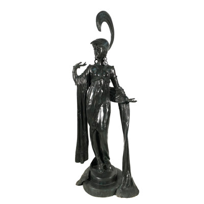 Bronze Garden Statue
