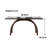 Italian Rock Slab Modern Simple Dining Table Solid Wood Base Dining Table-101247670