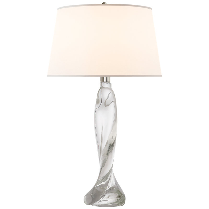Chloe Table Lamp, 21.5" H x 12" W x 12" D