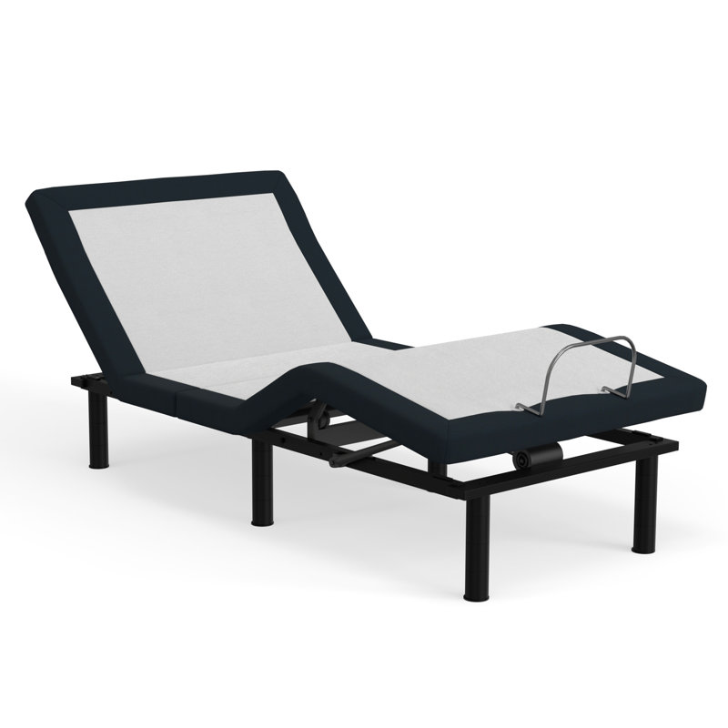 Blanc + base gris anthracite simple réglable: ronflement, fonction de massage des jambes, ports, gravité zéro