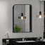 Kuddusi Metal Rectangle Mirror-2117497233