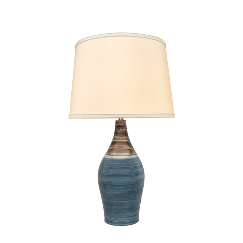 Lampe de table 27,5 po sarcelle
