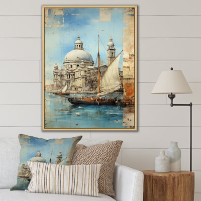 " Venice Distant Memories Journal Collage I "